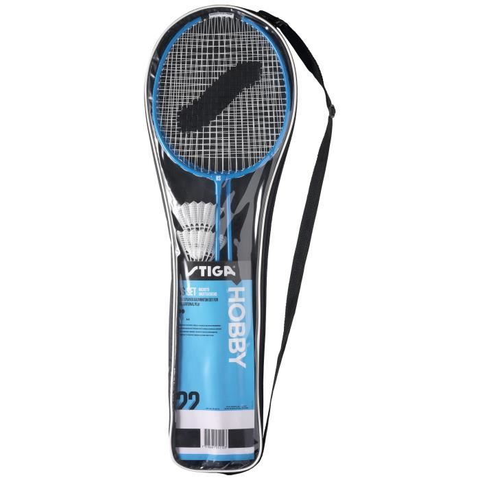 STIGA Set de badminton Hobby Hs - Bleu et noir